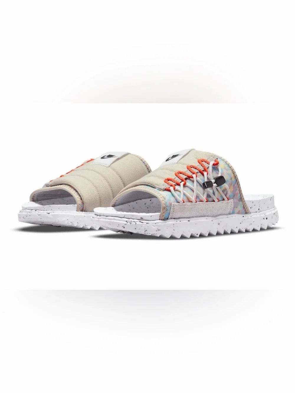 Nike Asuna Crater Cream slides